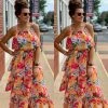 The Pink Leopard New Arrivals Floral 2 Piece Set (sold Together)