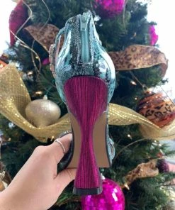 The Pink Leopard BETSY JOHNSON GLAM HEEL New Arrivals