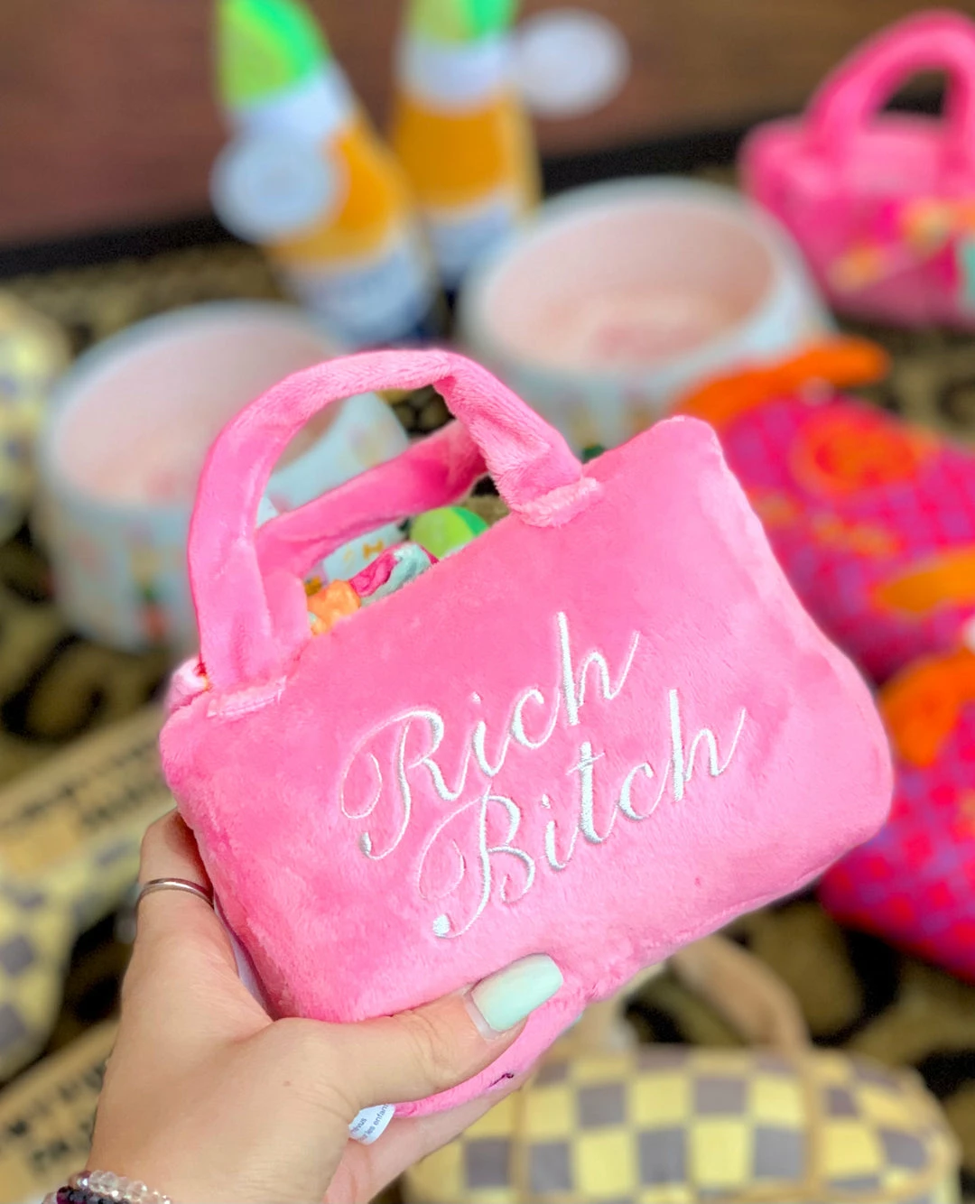 The Pink Leopard New Arrivals Boujee Dog Toys 4 The Pink Leopard New Arrivals Boujee Dog Toys