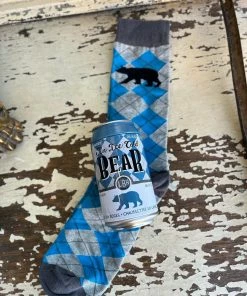 The Pink Leopard Beer Can Socks