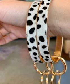 The Pink Leopard New Arrivals Dalmatian Big -O- Keyring