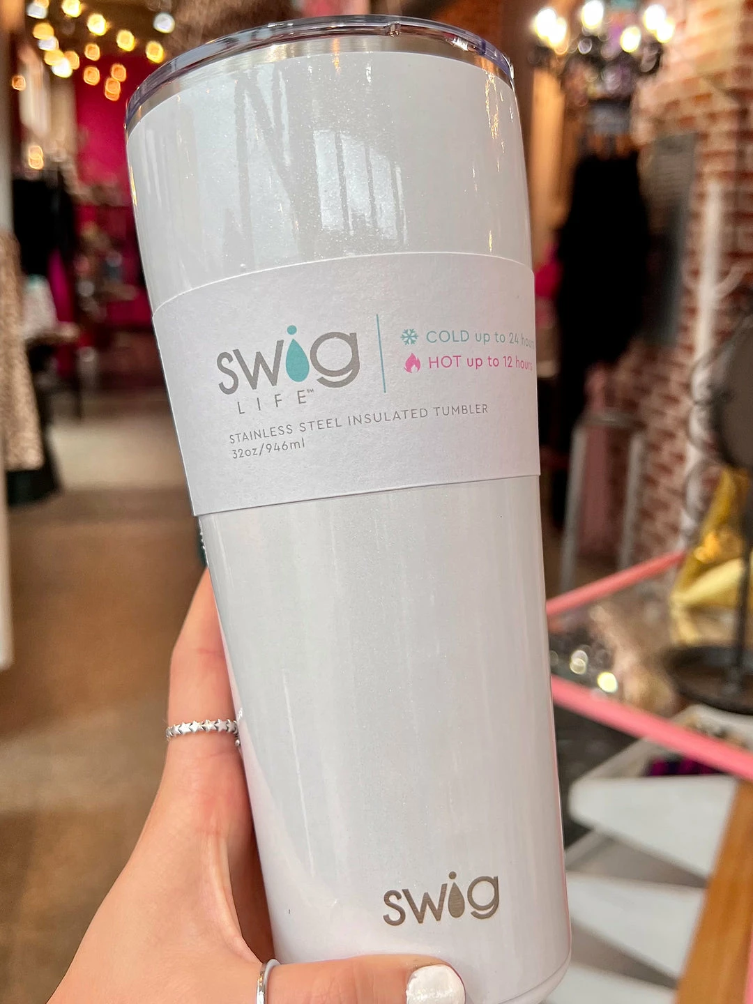 The Pink Leopard 32oz Swig Tumbler 3 The Pink Leopard 32oz Swig Tumbler