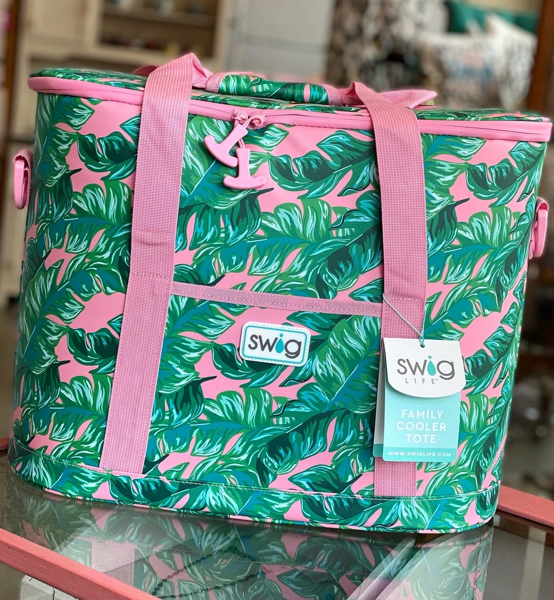 The Pink Leopard Family Cooler Tote - Palm Springs New Arrivals 2 The Pink Leopard Family Cooler Tote - Palm Springs New Arrivals