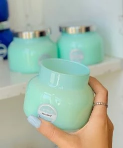 The Pink Leopard Capri Blue - Volcano 8 Oz. - Aqua