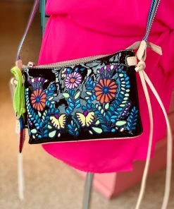 The Pink Leopard Tia’s Teeny Crossbody - CONSUELA