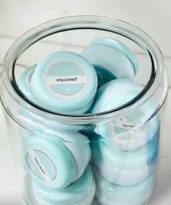 The Pink Leopard Mini Aqua Volcano Capri Blue Candle - 3oz New Arrivals