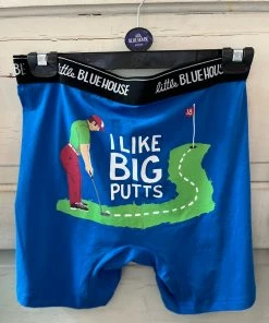 The Pink Leopard Big Putts Boxer Briefs