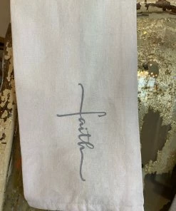 The Pink Leopard Faith - Tea Towel