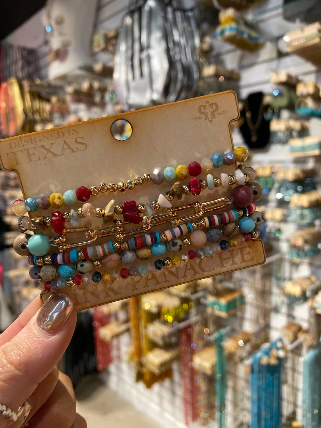 The Pink Leopard New Arrivals PINK PANACHE - MULTI Bracelet Set 1 The Pink Leopard New Arrivals PINK PANACHE - MULTI Bracelet Set