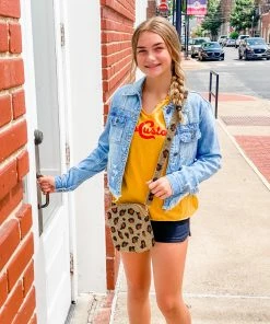 The Pink Leopard Cheetah Print Beaded Cross-Body New Arrivals