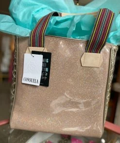 The Pink Leopard CONSUELA- Classic Tote- The Val