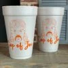 The Pink Leopard Cup Of Joe Styrofoam Cups - Sleeve Of 10 New Arrivals
