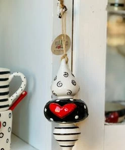 The Pink Leopard Finial Ornaments New Arrivals