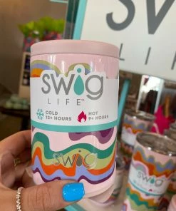 The Pink Leopard 12 Oz Koozie - SWIG New Arrivals