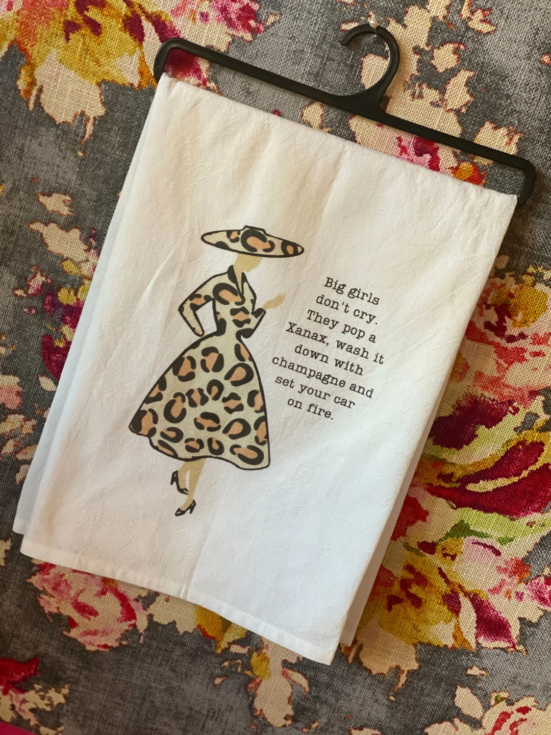 The Pink Leopard New Arrivals Big Girls Don’t Cry - Tea Towel 1 The Pink Leopard New Arrivals Big Girls Don’t Cry - Tea Towel