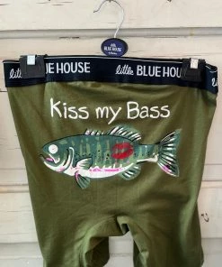 The Pink Leopard New Arrivals Kiss My Bass Boxer Briefs