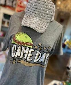 The Pink Leopard Softball - GAMEDAY Tee