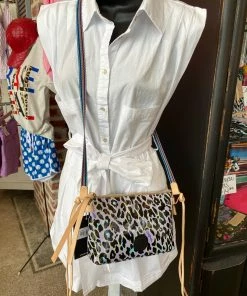 The Pink Leopard Lavender Leopard Midtown Crossbody New Arrivals