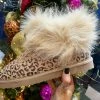 The Pink Leopard Fur Leopard Shoe New Arrivals
