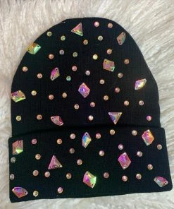 The Pink Leopard New Arrivals Jewels Beanie