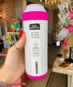 The Pink Leopard New Arrivals Unicorn Magic Corkcicle Slim Arctican Koozie