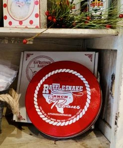 The Pink Leopard Rattlesnake Pecans - Tin Can