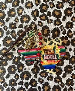 The Pink Leopard Siesta Motel (Car Charm)