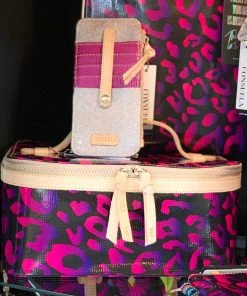 The Pink Leopard CONSUELA - Train Case - Pebbles New Arrivals