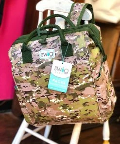 The Pink Leopard Camo - COOLER BACKPACK