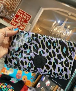 The Pink Leopard New Arrivals CONSUELA - Lavender Leopard Uptown Crossbody