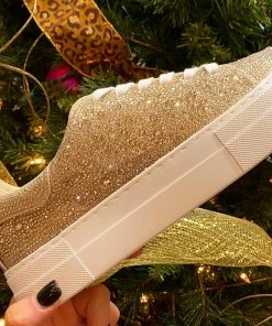 The Pink Leopard New Arrivals BETSY JOHNSON - Gold Rhinestone Dream