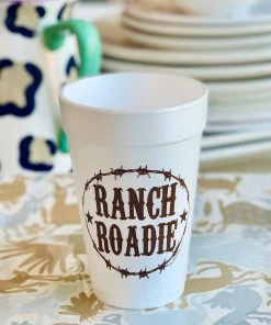 The Pink Leopard New Arrivals Ranch Roadie - Styrofoam Cups - Sleeve Of 10
