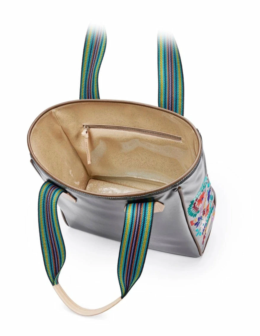 The Pink Leopard Consuela-The Olgita Plomo Classic Tote 2 The Pink Leopard Consuela-The Olgita Plomo Classic Tote