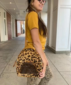 The Pink Leopard Leopard Cutie Backpack