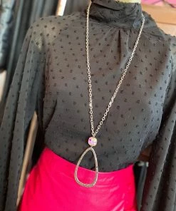 The Pink Leopard New Arrivals The JJ Necklace