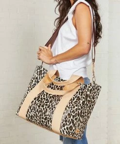 The Pink Leopard New Arrivals Consuela - Mona Large Carryall