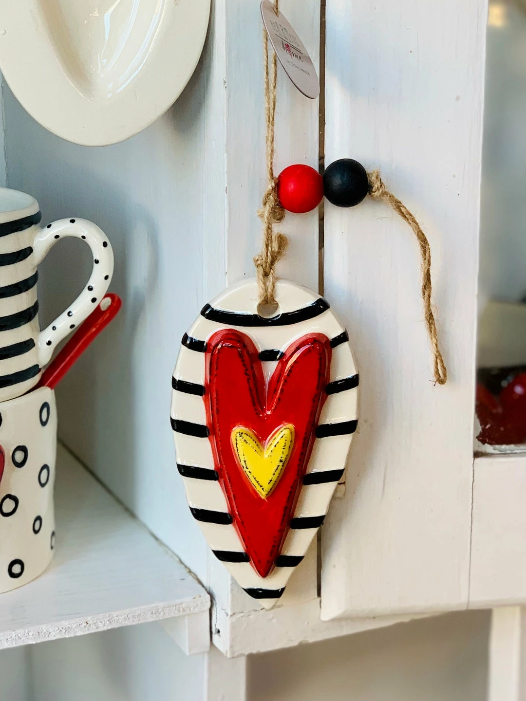 The Pink Leopard Heart Ornamets 2 The Pink Leopard Heart Ornamets