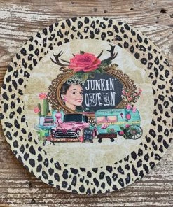 The Pink Leopard Junkin’ Queen Mousepad