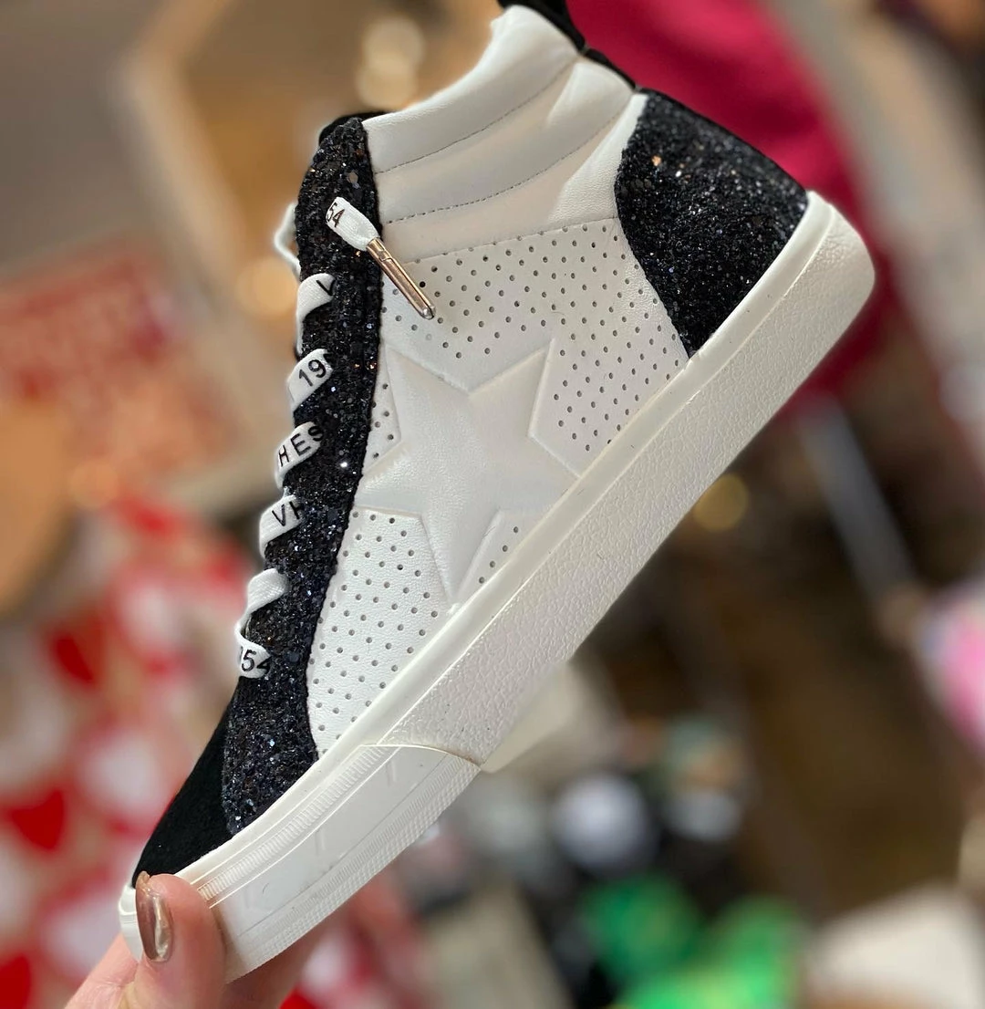 The Pink Leopard Rock Star High Top Sneaker New Arrivals 1 The Pink Leopard Rock Star High Top Sneaker New Arrivals