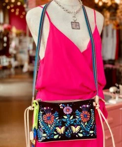 The Pink Leopard Tia’s Teeny Crossbody - CONSUELA