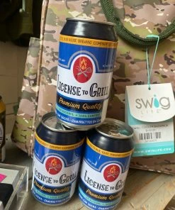 The Pink Leopard Beer Can Socks