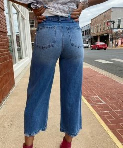 The Pink Leopard New Arrivals Khaki Cropped Jeans