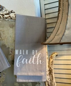 The Pink Leopard Walk By Faith- Tea Towel New Arrivals