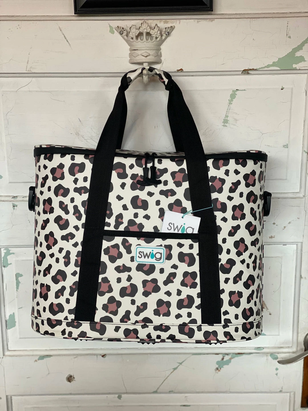 The Pink Leopard Luxy Leopard Family Cooler Tote - SWIG New Arrivals 2 The Pink Leopard Luxy Leopard Family Cooler Tote - SWIG New Arrivals
