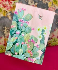 The Pink Leopard Cactus Tea Towel New Arrivals