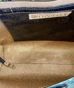 The Pink Leopard CONSUELA- Lavender Leopard Purse