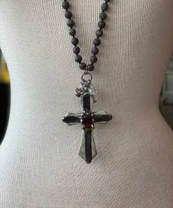 The Pink Leopard One Of A Kind Necklace-10