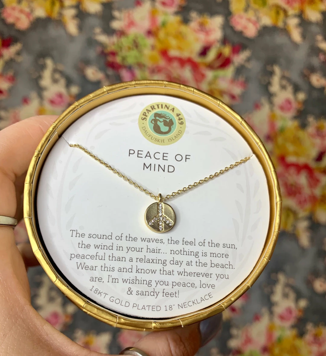 The Pink Leopard Peace Of Mind - Spartina - Gold 1 The Pink Leopard Peace Of Mind - Spartina - Gold