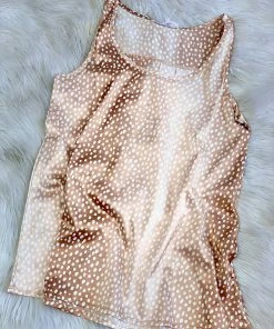 The Pink Leopard Fawn Slumber Sleep Tank New Arrivals