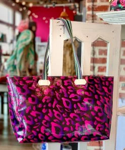 The Pink Leopard CONSUELA - Brezzy Tote - PEBBLES New Arrivals